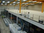 mezzanine floor installation Prism plc